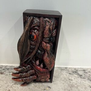 Monster Face Bookend